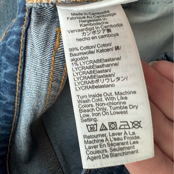 J. Crew Mid Rise Flare Crop Jeans Size 27 - Picture 6 of 9